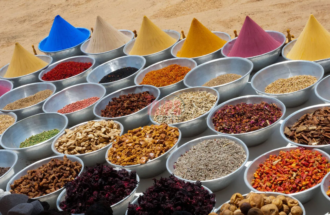 Spices Stall in Nubian Market - Trips in Egypt