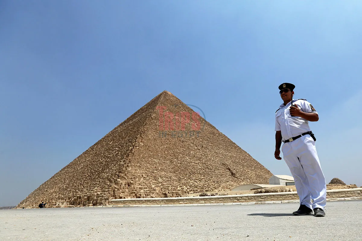 The Great Pyramid - How Safe Are Tourists in Egypt - Trips in Egypt
