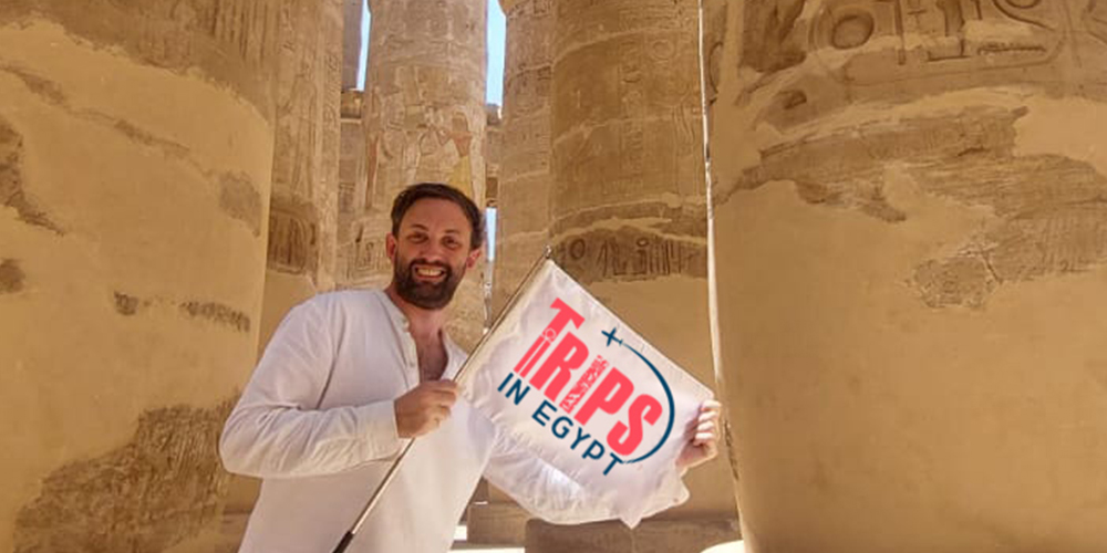 Trips in Egypt Client at Karnak Temple - Trips in Egypt