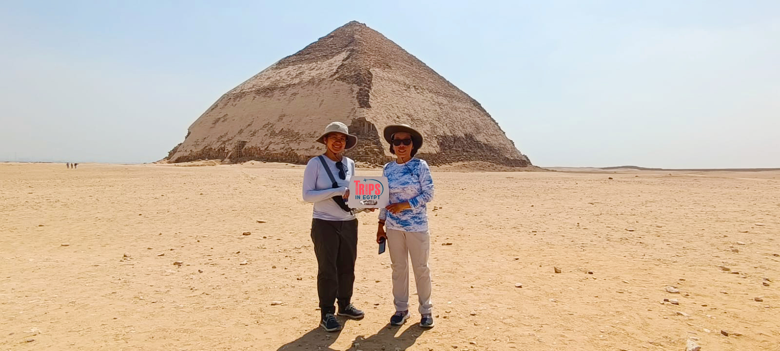 Trips in Egypt Client at Dahshur Pyramids - Trips in Egypt - Trips in Egypt