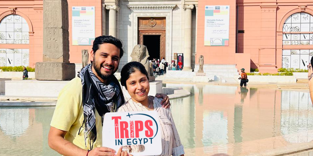Trips in Egypt Client at Egyptian Museum - Trips in Egypt