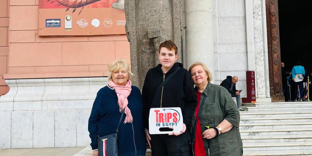 Trips in Egypt Client at Egyptian Museum - Trips in Egypt