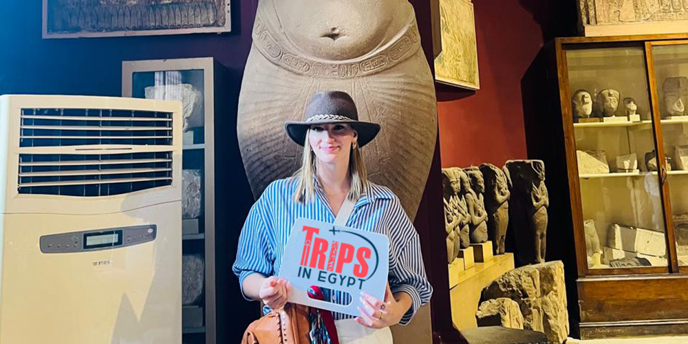 Trips in Egypt Client at Egyptian Museum - Trips in Egypt