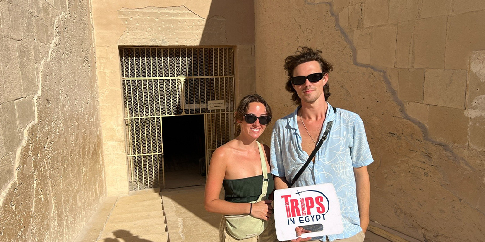 Trips in Egypt Client at Valley of the Kings - Trips in Egypt