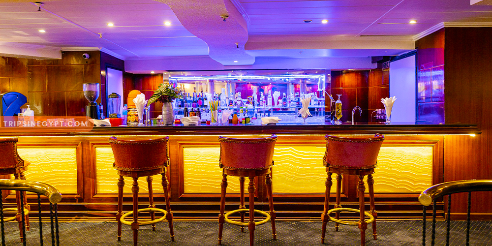 Bar of MS Nile Quest Nile Cruise – Trips in Egypt