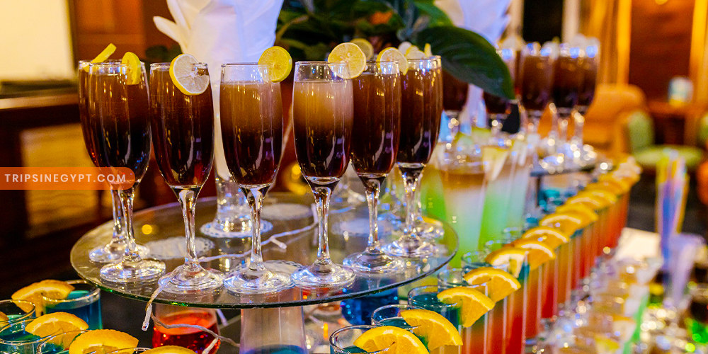 Drinks of MS Nile Quest Nile Cruise – Trips in Egypt