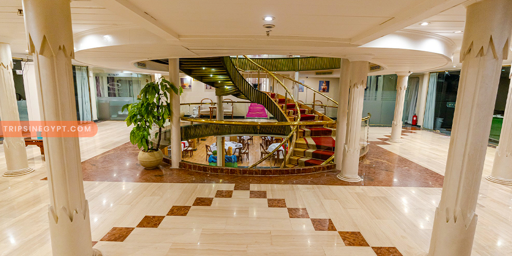 Entrance of MS Nile Quest Nile Cruise – Trips in Egypt