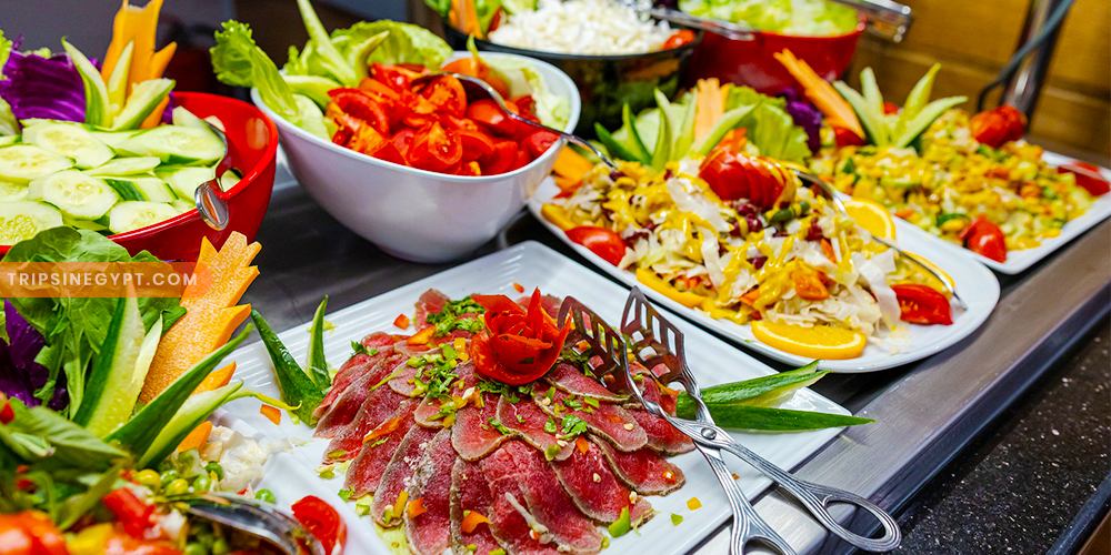 Restaurant of MS Nile Quest Nile Cruise – Trips in Egypt