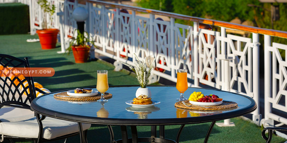 Sun Deck of MS Nile Crown I Nile Cruise – Trips in Egypt 1