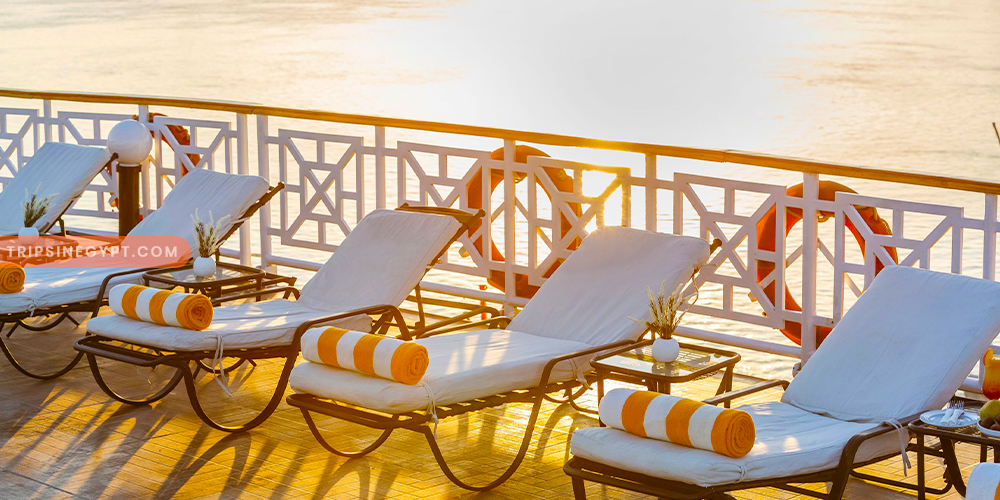 Sun Deck of MS Nile Crown I Nile Cruise – Trips in Egypt