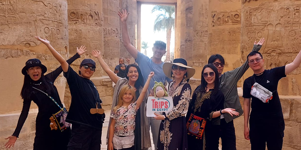 Trips in Egypt Client at Karnak Temple - Trips in Egypt