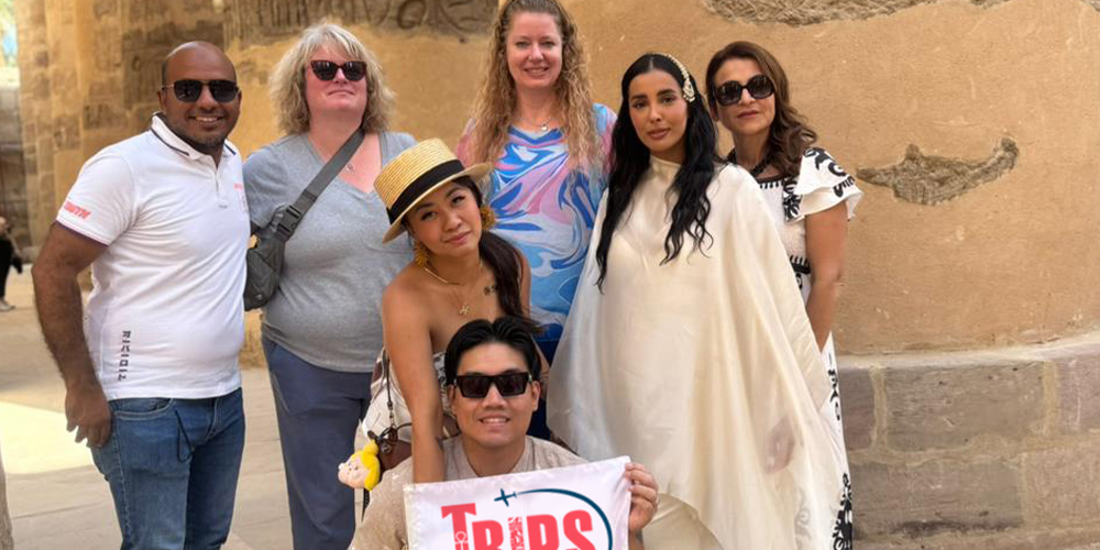 Trips in Egypt Client at Karnak Temple - Trips in Egypt