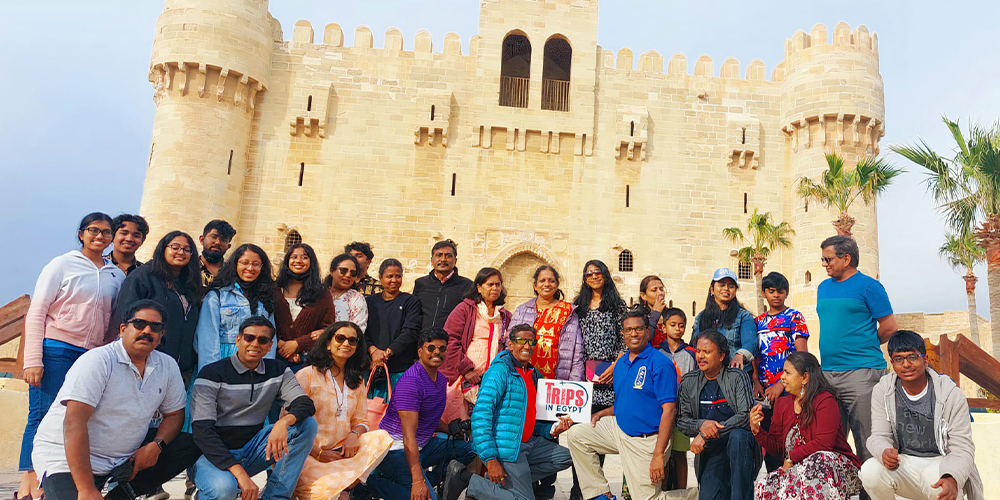 Trips in Egypt Client at Qaitbay Citadel - Trips in Egypt