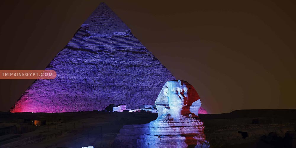 Giza Pyramids Sound & Light Show - Trips in Egypt