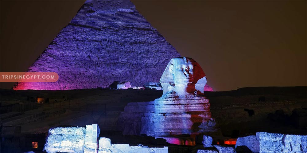 Sound & Light Show at Giza Pyramids Complex - Trips in Egypt