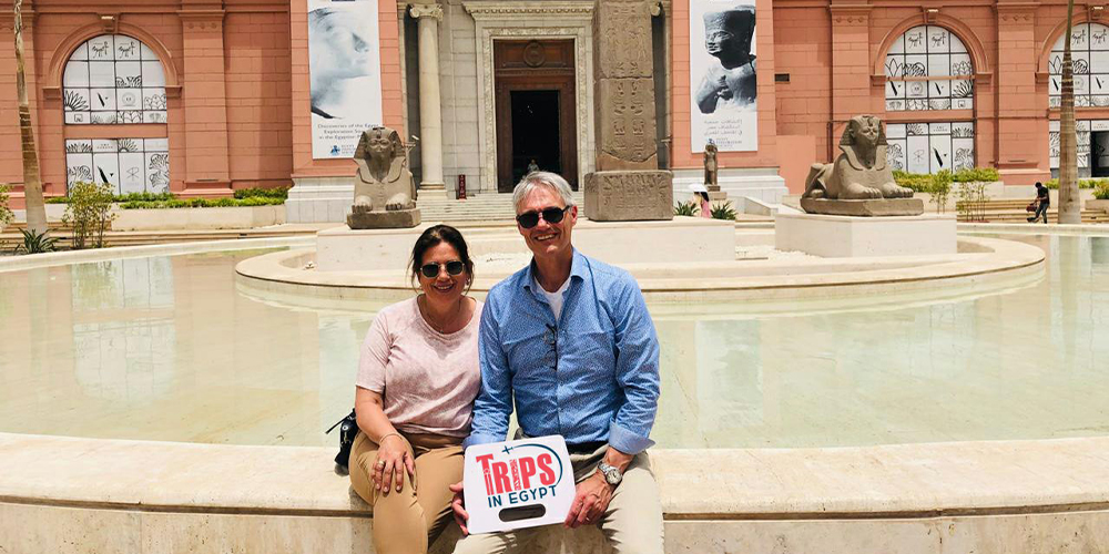 Trips in Egypt Client at Egyptian Museum - Trips in Egypt