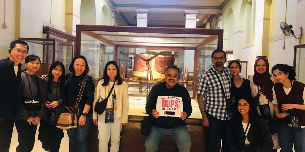 Trips in Egypt Client at the Egyptian Museum - Trips in Egypt (1)