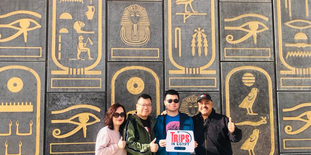 Trips in Egypt Client at the Grand Egyptian Museum - Trips in Egypt (1)