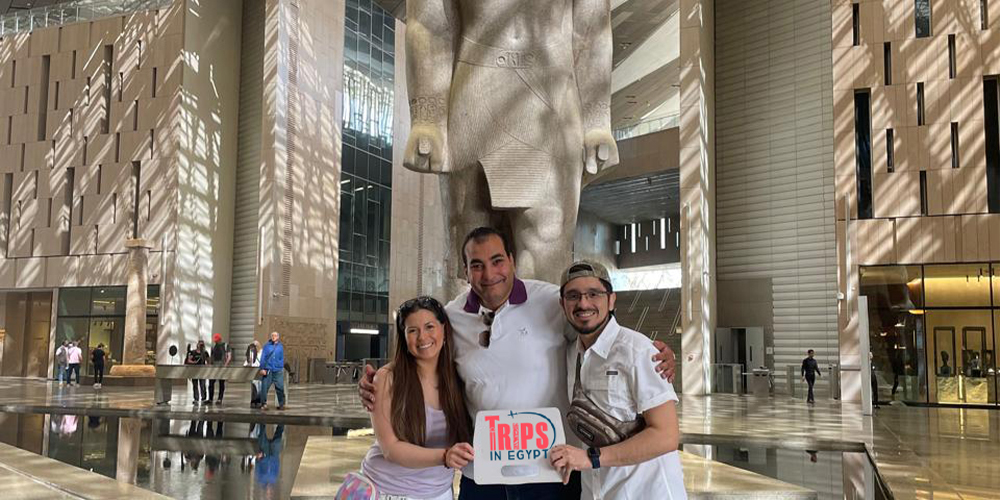Trips in Egypt Client at the Grand Egyptian Museum - Trips in Egypt (2)