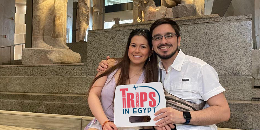 Trips in Egypt Client at the Grand Egyptian Museum - Trips in Egypt (4)