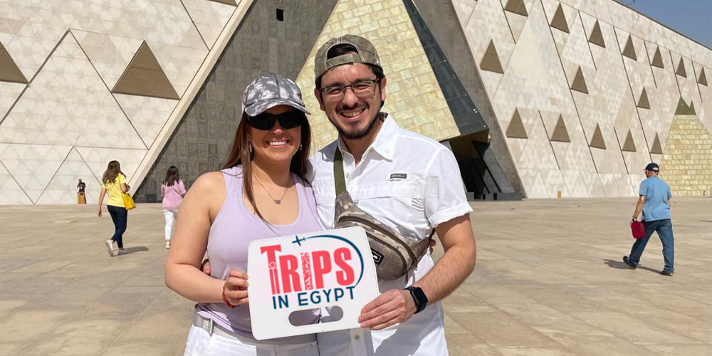 Trips in Egypt Client at the Grand Egyptian Museum - Trips in Egypt (6)