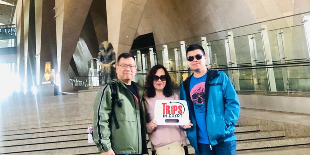 Trips in Egypt Client at the Grand Egyptian Museum - Trips in Egypt (7)