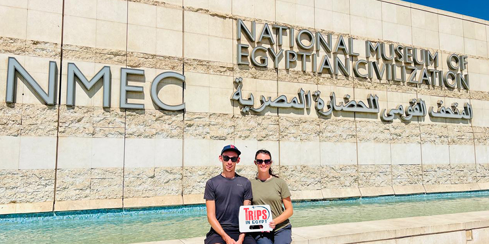 Trips in Egypt Client at The National Museum of Egyptian Civilization - Trips in Egypt