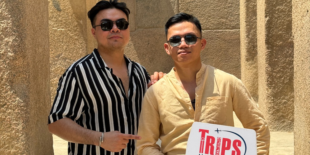 Trips in Egypt Client at Valley Temple - Trips in Egypt