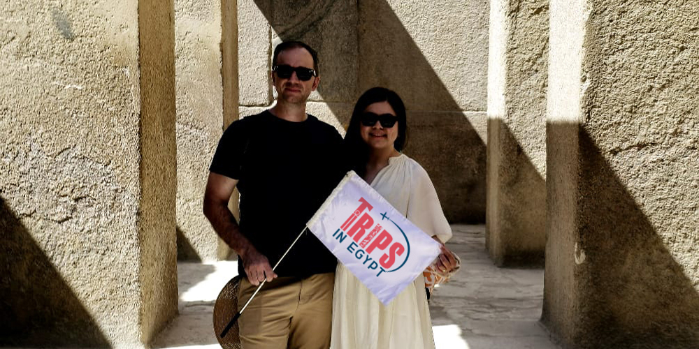 Trips in Egypt Client at Valley Temple - Trips in Egypt