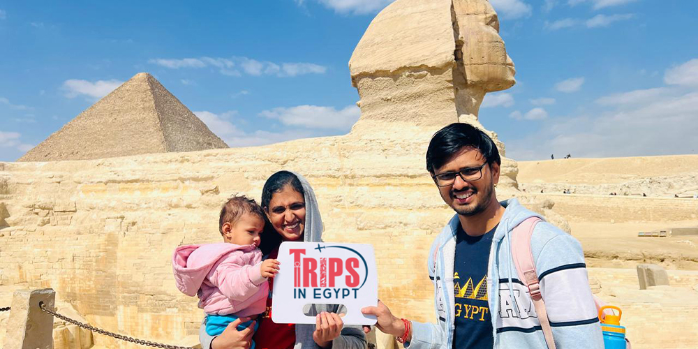 Trips in Egypt Client at Great Sphinx - Trips in Egypt (10)