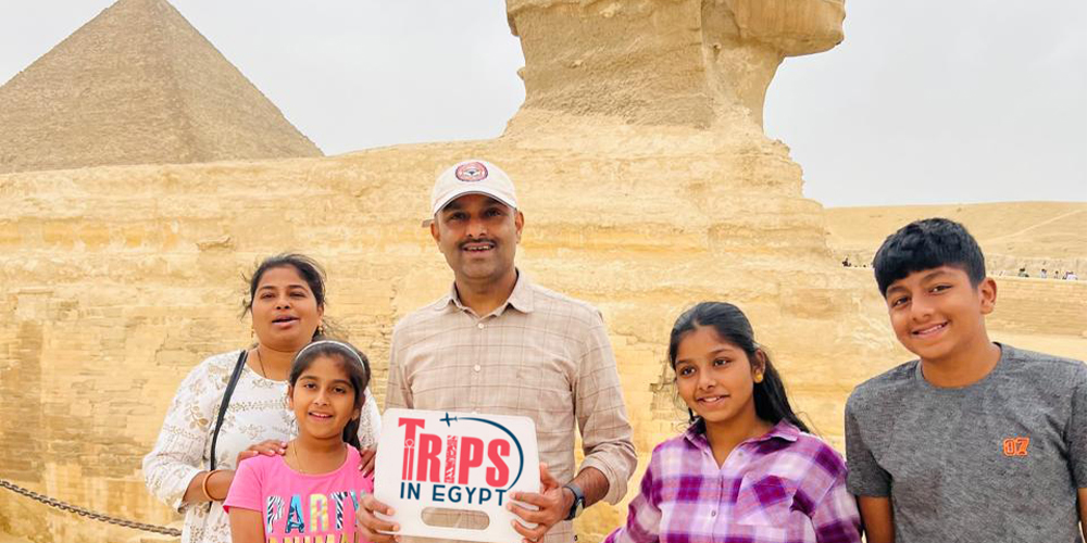 Trips in Egypt Client at Great Sphinx - Trips in Egypt (11)