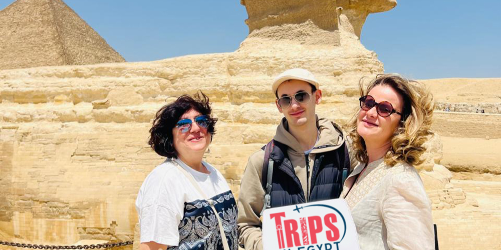 Trips in Egypt Client at Great Sphinx - Trips in Egypt (12)