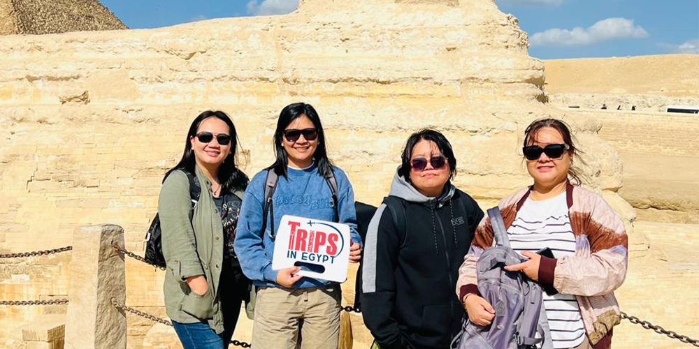 Trips in Egypt Client at Great Sphinx - Trips in Egypt (5)