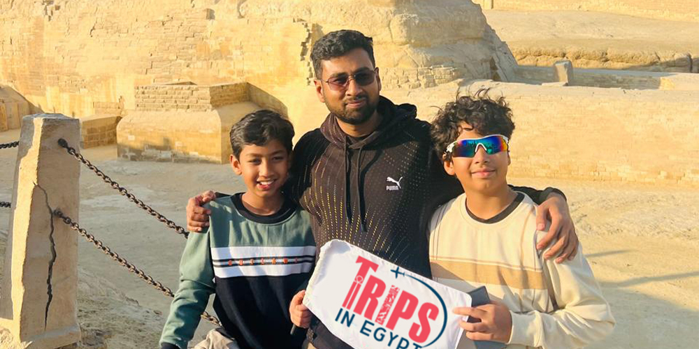 Trips in Egypt Client at Great Sphinx - Trips in Egypt (6)