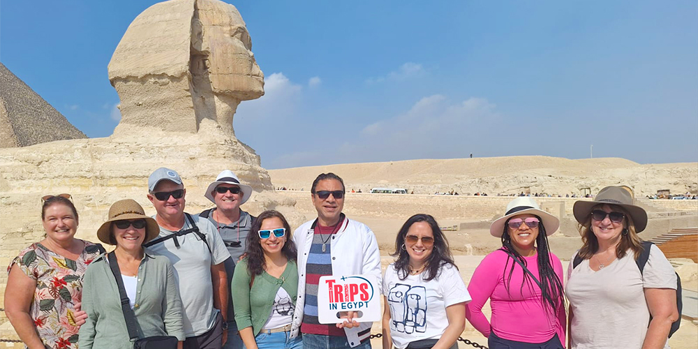 Trips in Egypt Client at Great Sphinx - Trips in Egypt (7)
