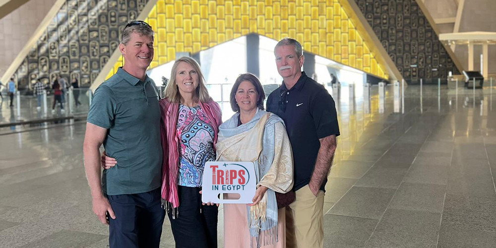 Trips in Egypt Client at The Grand Egyptian Museum - Trips in Egypt
