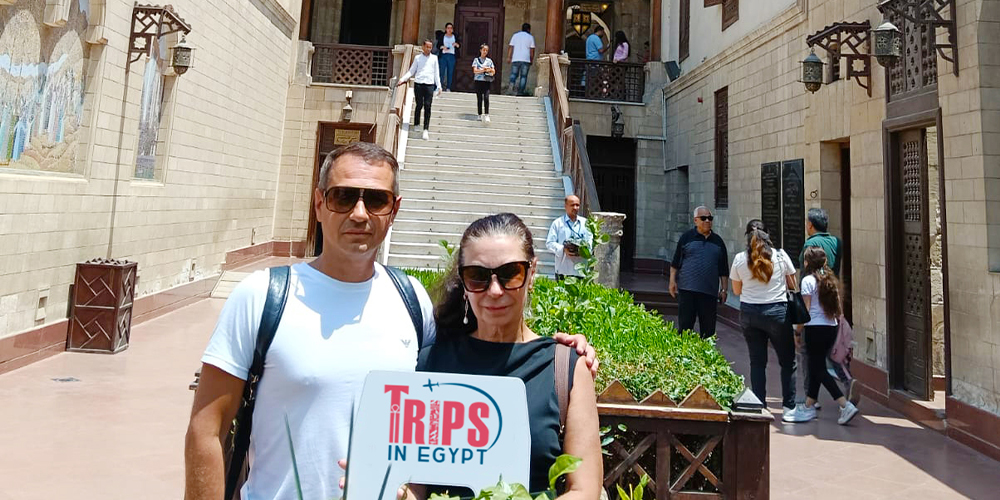 Trips in Egypt Client at the Hanging Church - Trips in Egypt