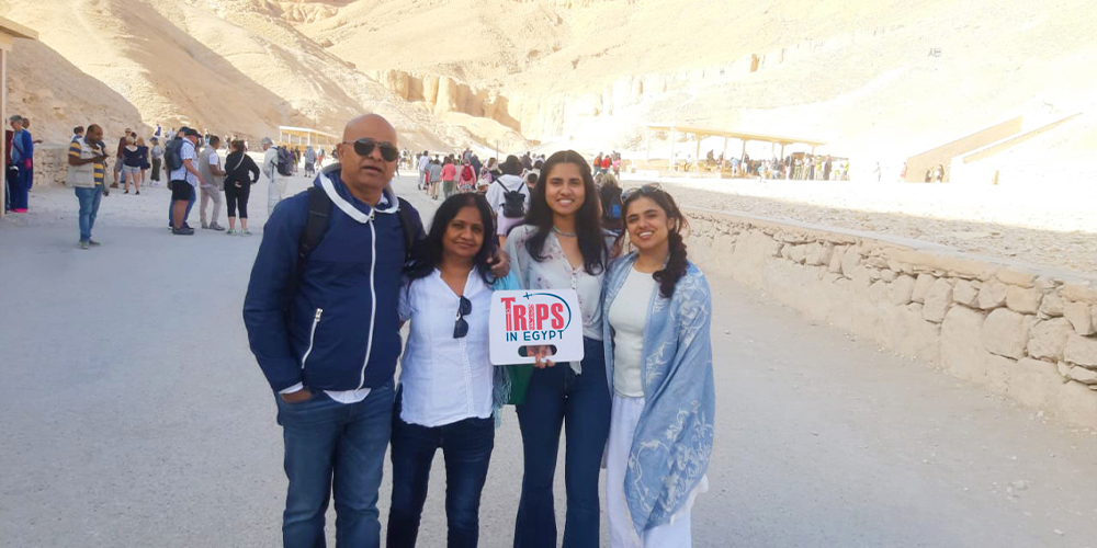 Trips in Egypt Client at Valley of the kings - Trips in Egypt 1