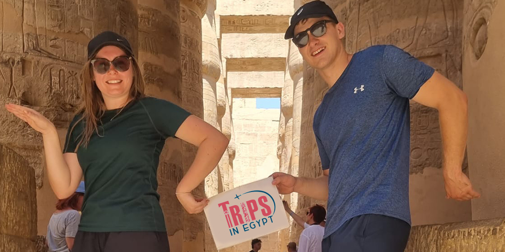 Trips in Egypt Client at Karnak Temple - Trips in Egypt