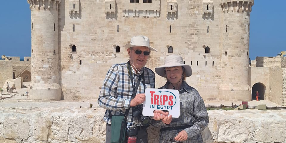Trips in Egypt Client at Qaitbay Citadel - Trips in Egypt