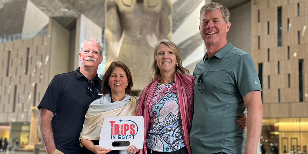 Trips in Egypt Clients at the Grand Egyptian Museum - Trips in Egypt