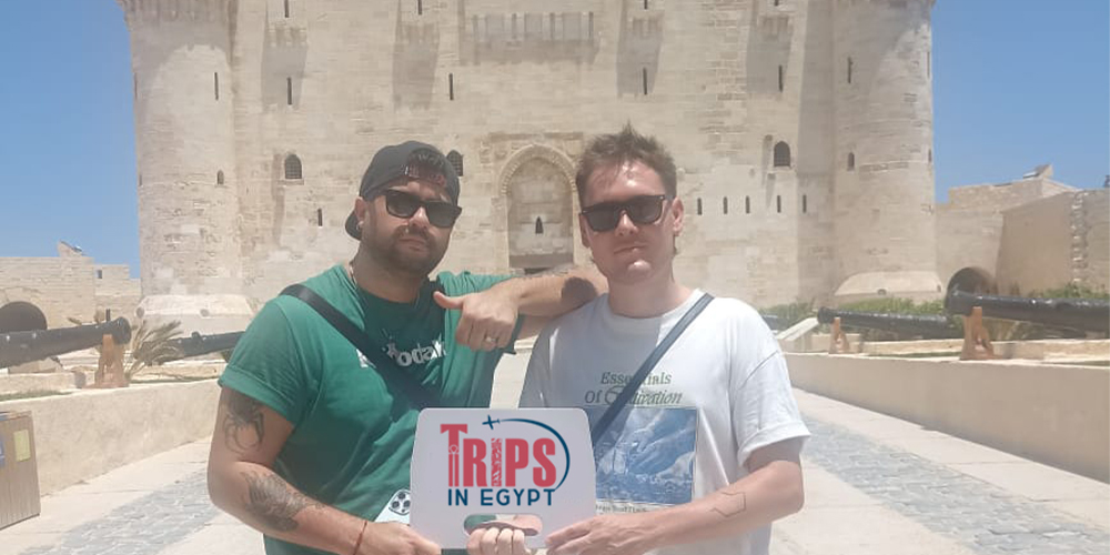 Trips in Egypt Client at Qaitbay Citadel - Trips in Egypt