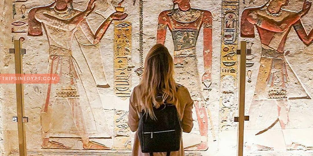 Trips in Egypt Client at the Valley of The Kings - Trips in Egypt