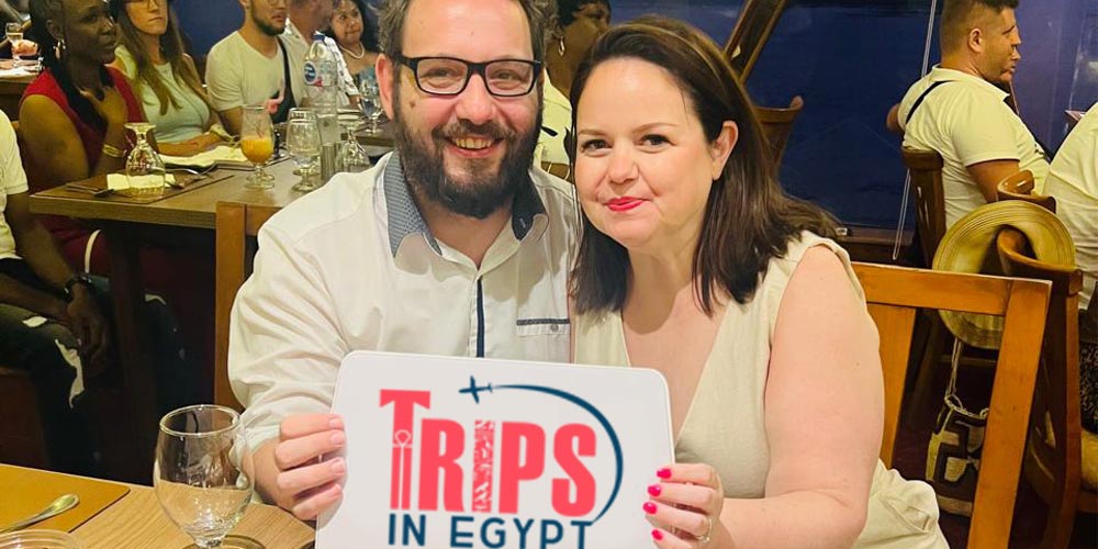Trips in Egypt Clients at Cairo Dinner Cruise - Trips in Egypt