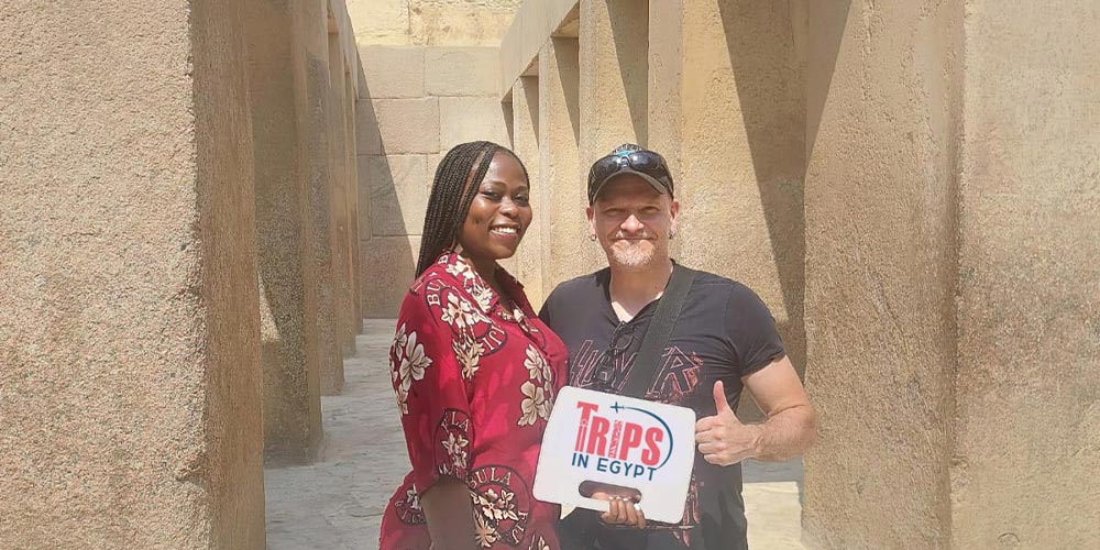 Trips in Egypt Customers at the Valley Temple - Trips in Egypt