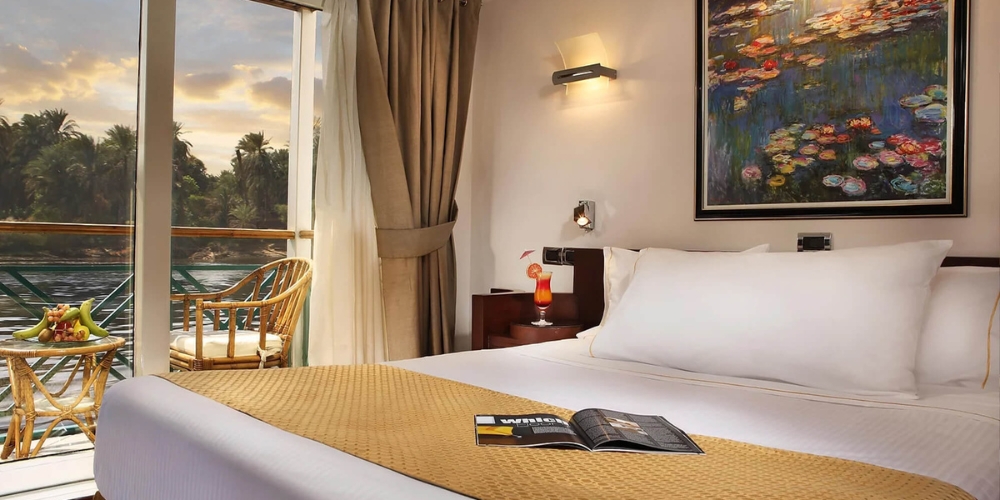 Cabin of Sonesta Moon Goddess Nile Cruise  2- Trips in Egypt