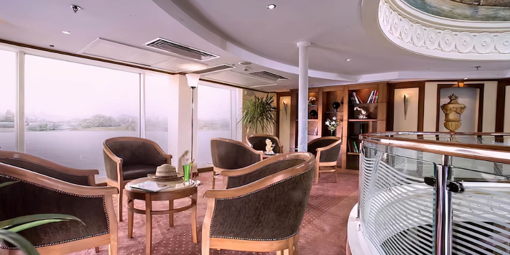 Lobby of Sonesta Star Goddess Nile Cruise - Trips in Egypt