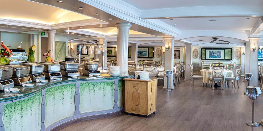 Restaurant of Sonesta Moon Goddess Nile Cruise - Trips in Egypt