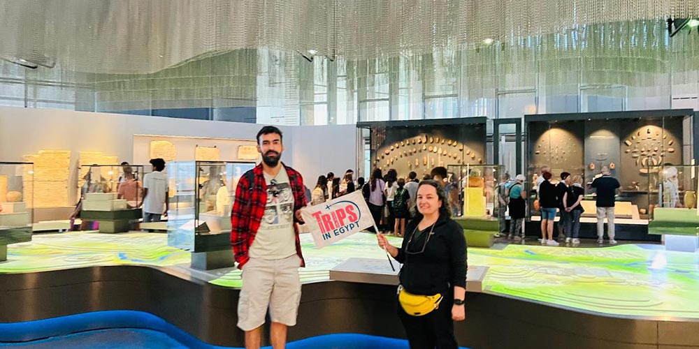 Trips in Egypt Client's at the Grand Egyptian Museum - Trips in Egypt