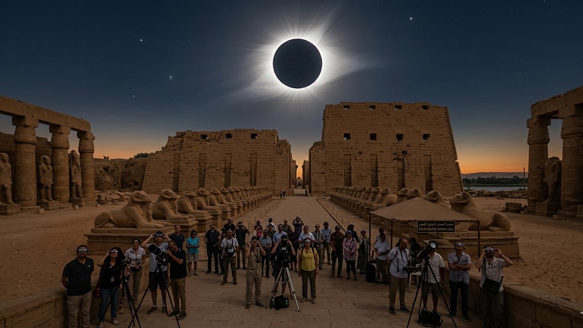 Stunning Day Trip to Karnak Temple During the Solar Eclipse - Trips in Egypt